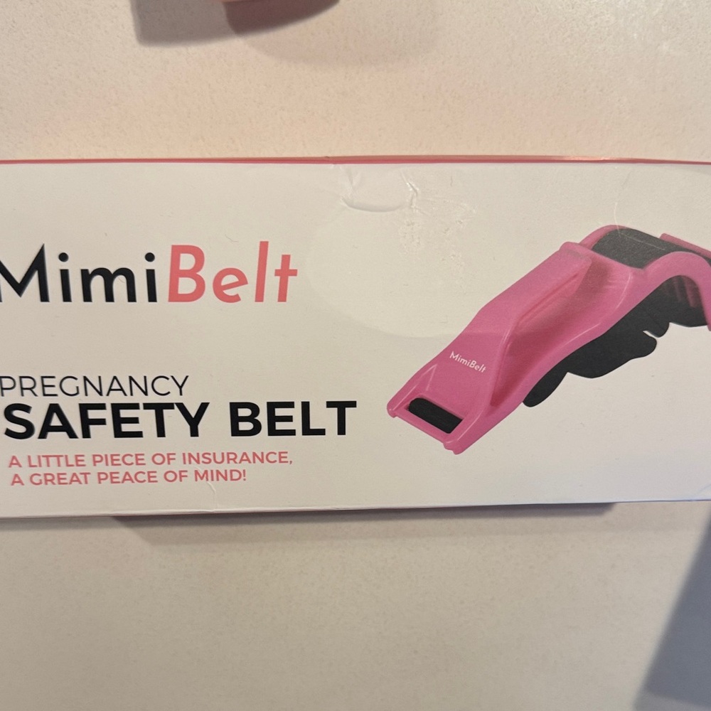 Pink Pregnancy Safety Belt